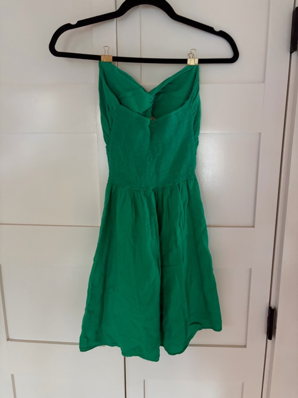 Blanco By Nature Zoey Dress in Emerald Green - Picture 5 of 6